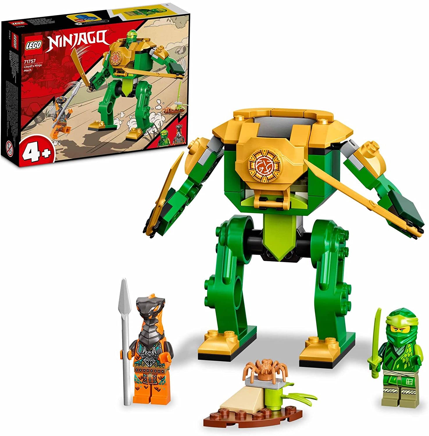 475706f03baeb1081f21178b3918eefe Lego Ninjago Mech ninja di Lloyd - immagine 1