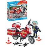 Playmobil Moto dei Pompieri