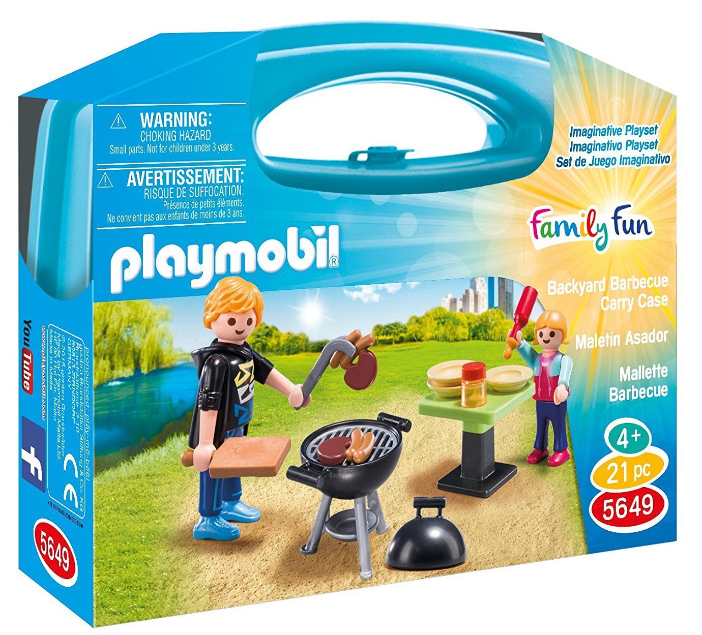 478e5c8bbf7c31d4691e01a67cb54754 Playmobil Valigetta Barbecue - immagine 1
