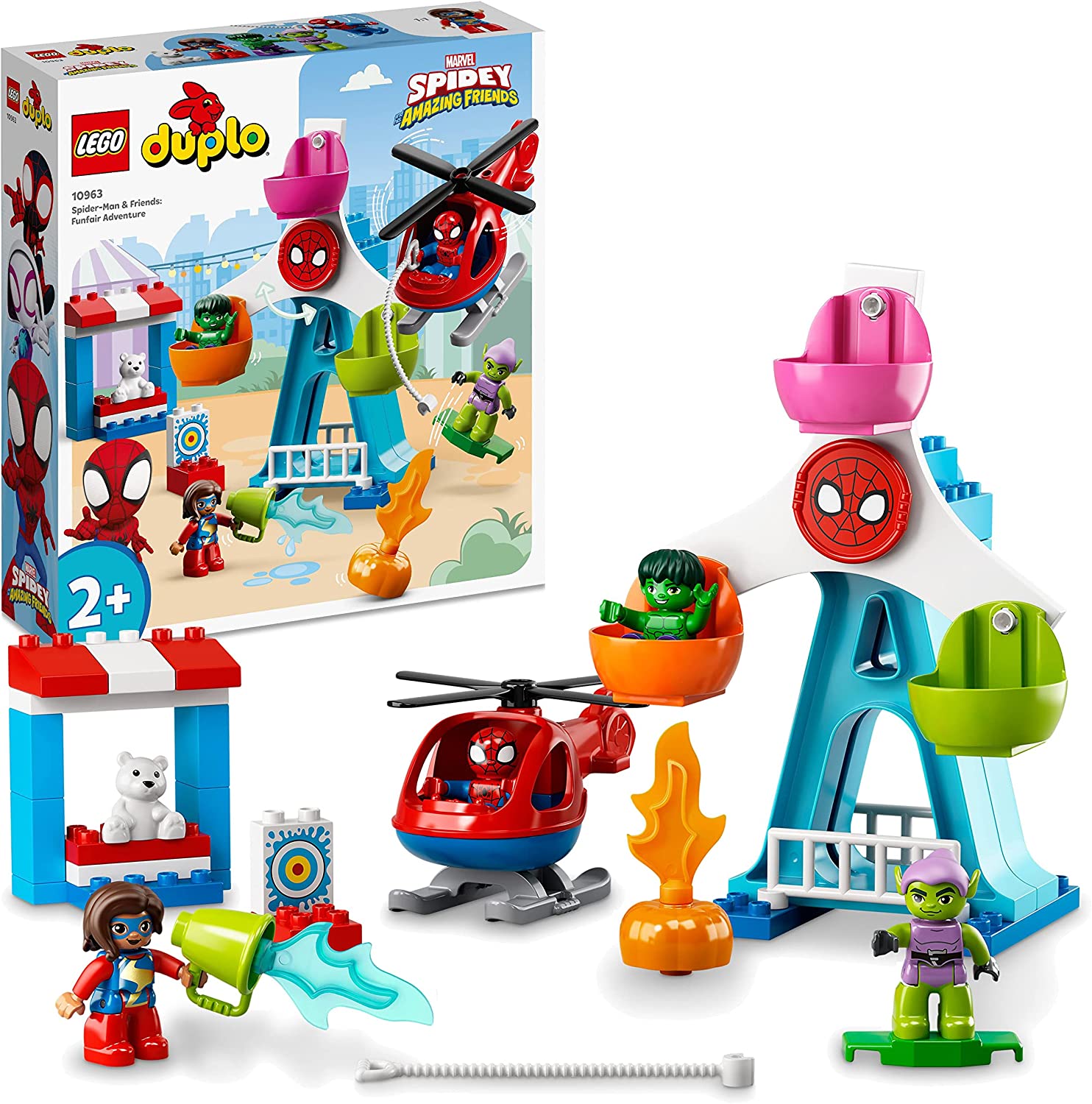 47b9d493d047e3636e34cec20a84b0c3 Lego Duplo Spider-Man e i suoi amici: Avventura al Luna Park - immagine 1