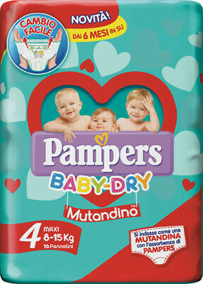 4948979ffbf0b4d98354062e1de866bc Pampers Babydry Mutandina Maxi pz.16 - immagine 1