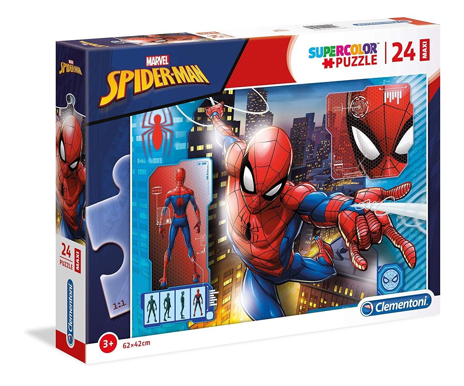 499656eab961278fc9bfdee69965f248 Clementoni Puzzle 24 pz. Maxi Spiderman - immagine 1