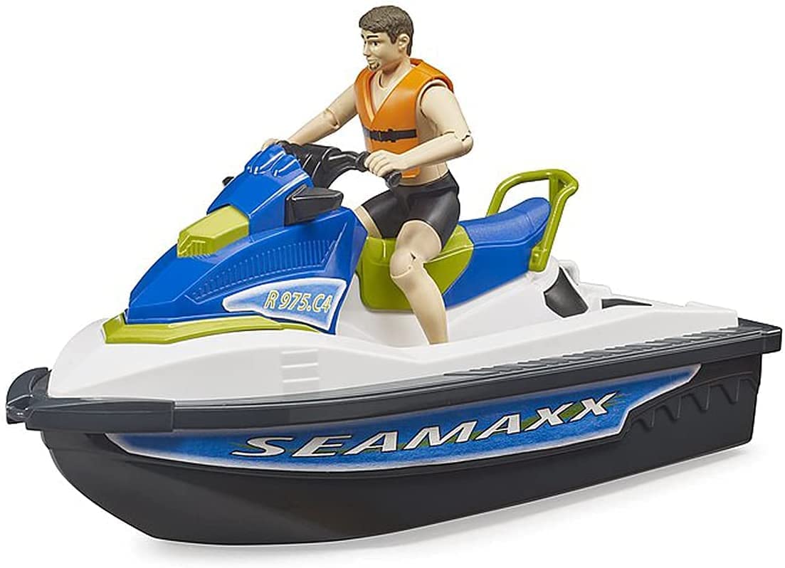 4a03ae091eff782eec68153f3716d784 Bruder Moto D'Acqua con Pilota - immagine 1