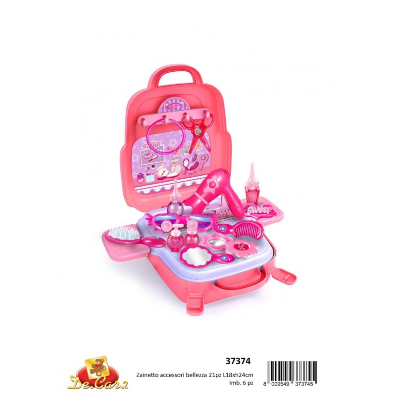 4a490a2cbe73a390173fff2e5fed0767 Zainetto Accessori Beauty 21 pz - immagine 1