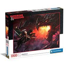4b26e74a1647ec9adf9b69ba0ec21dd9 Clementoni Puzzle 1000 Pz. Dungeons&Dragons - immagine 1
