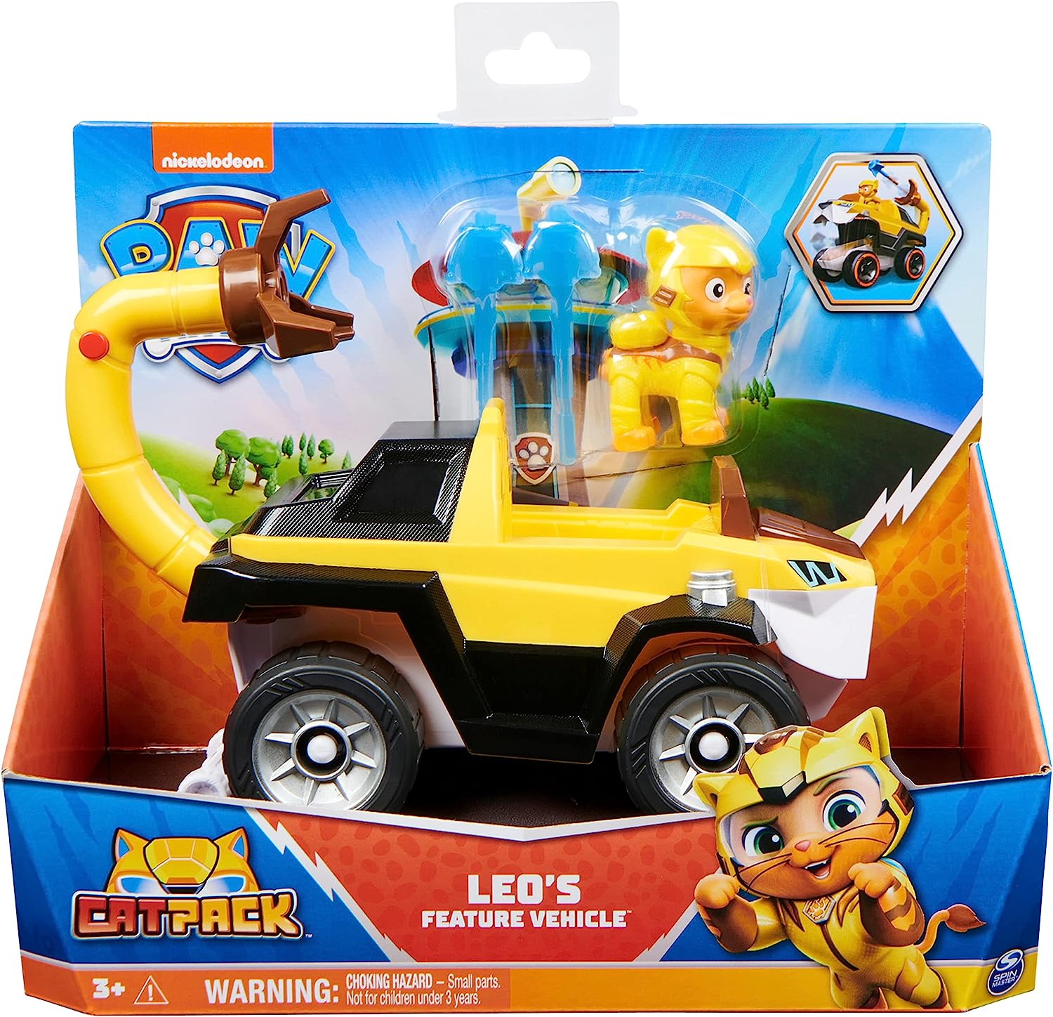 4b2b47ab81c1dc6ef0040707323816b0 Paw Patrol Veicolo Cat Pack di Leo - immagine 1