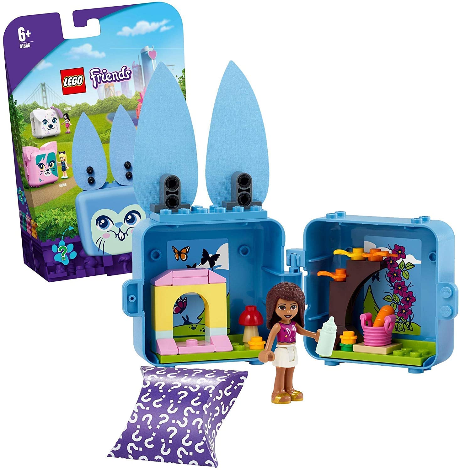 4b3e0be3ab9f3a6a26d2f8032a491995 LEGO Friends Il cubo del Coniglietto di Andrea - immagine 1