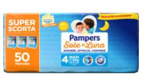 4b9291f1736d8f7c75a3a118e9d44bb8 Pampers Sole & Luna Maxi Trio 50 pz - immagine 1
