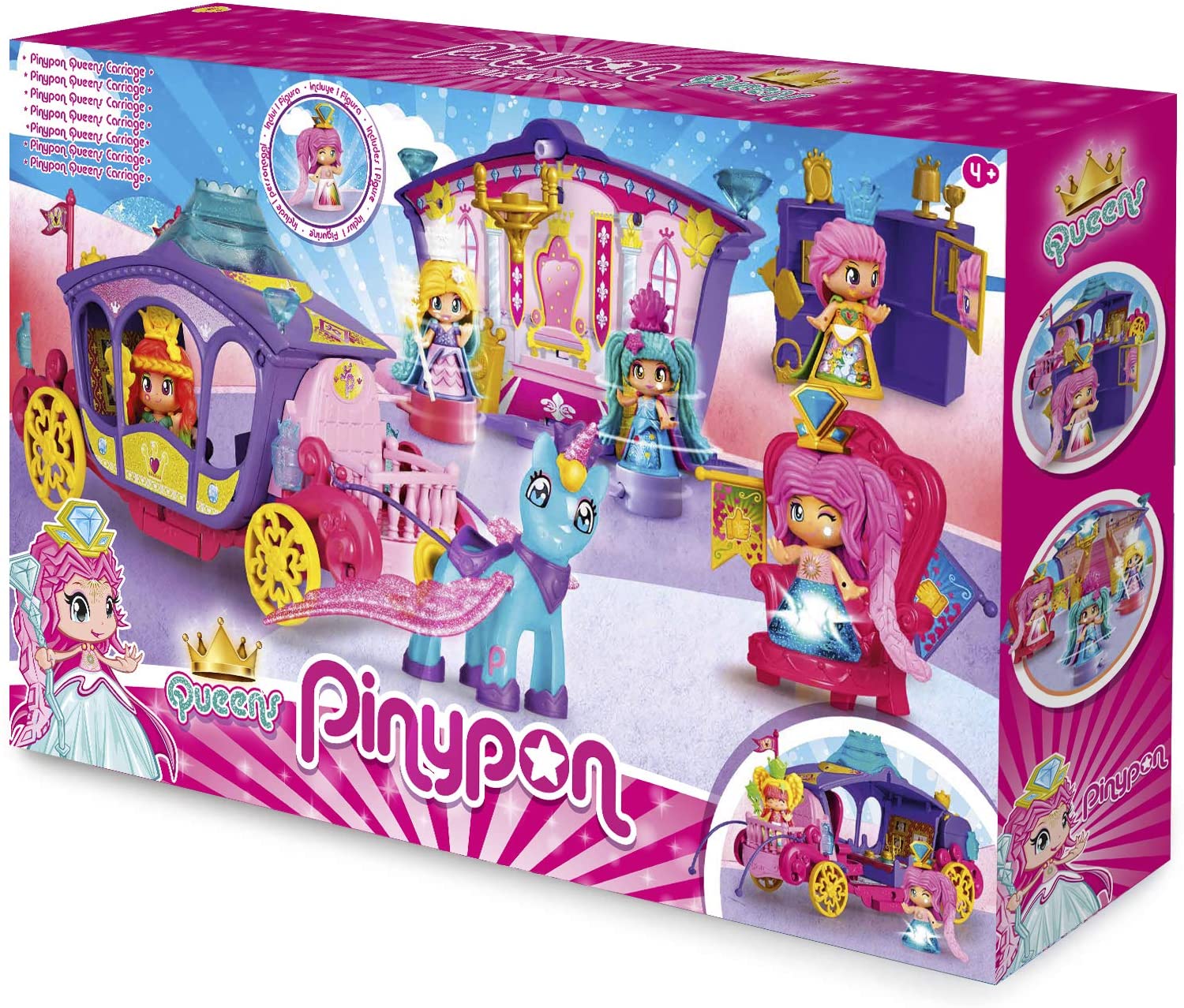 4c1dec03b952dcf612449243febbc693 Pinypon Carrozza delle Regine - immagine 1