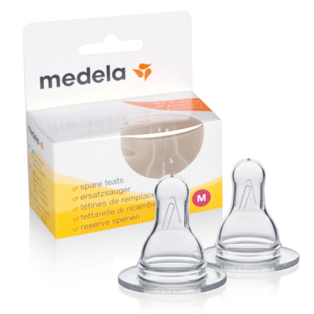 4c75efd86136269dc7ed1ae957a203cd Medela Tettarella di Ricambio Flusso Medio - immagine 1