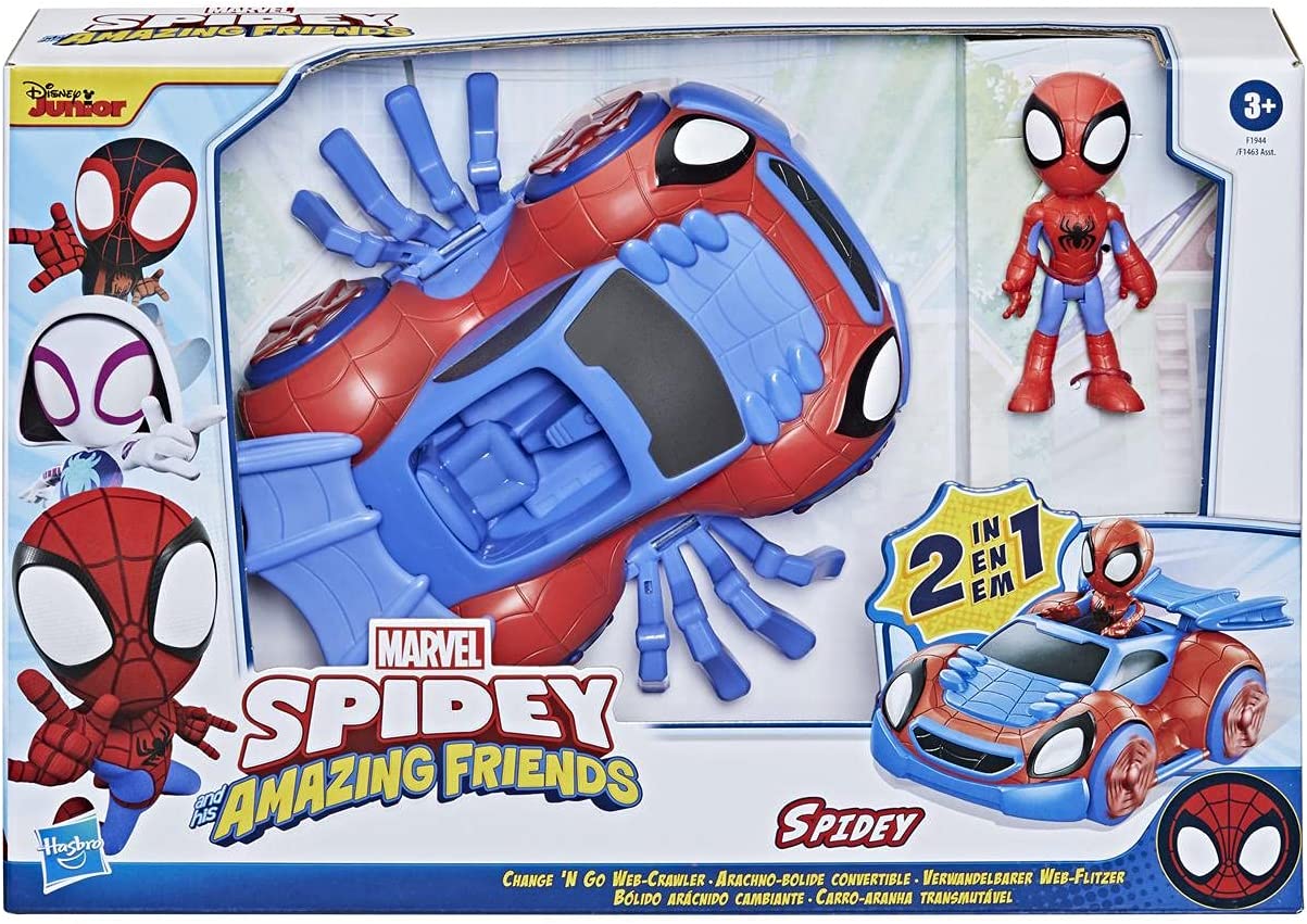 4c924f1f6014852d084109c253835098 Spidey Veicoli 2 in 1 ass - immagine 1