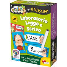 4cabe46aaa7204787bbf160581a61b20 Lisciani Carotina Gli Utilissimi - Laboratorio Leggo e Scrivo - immagine 1