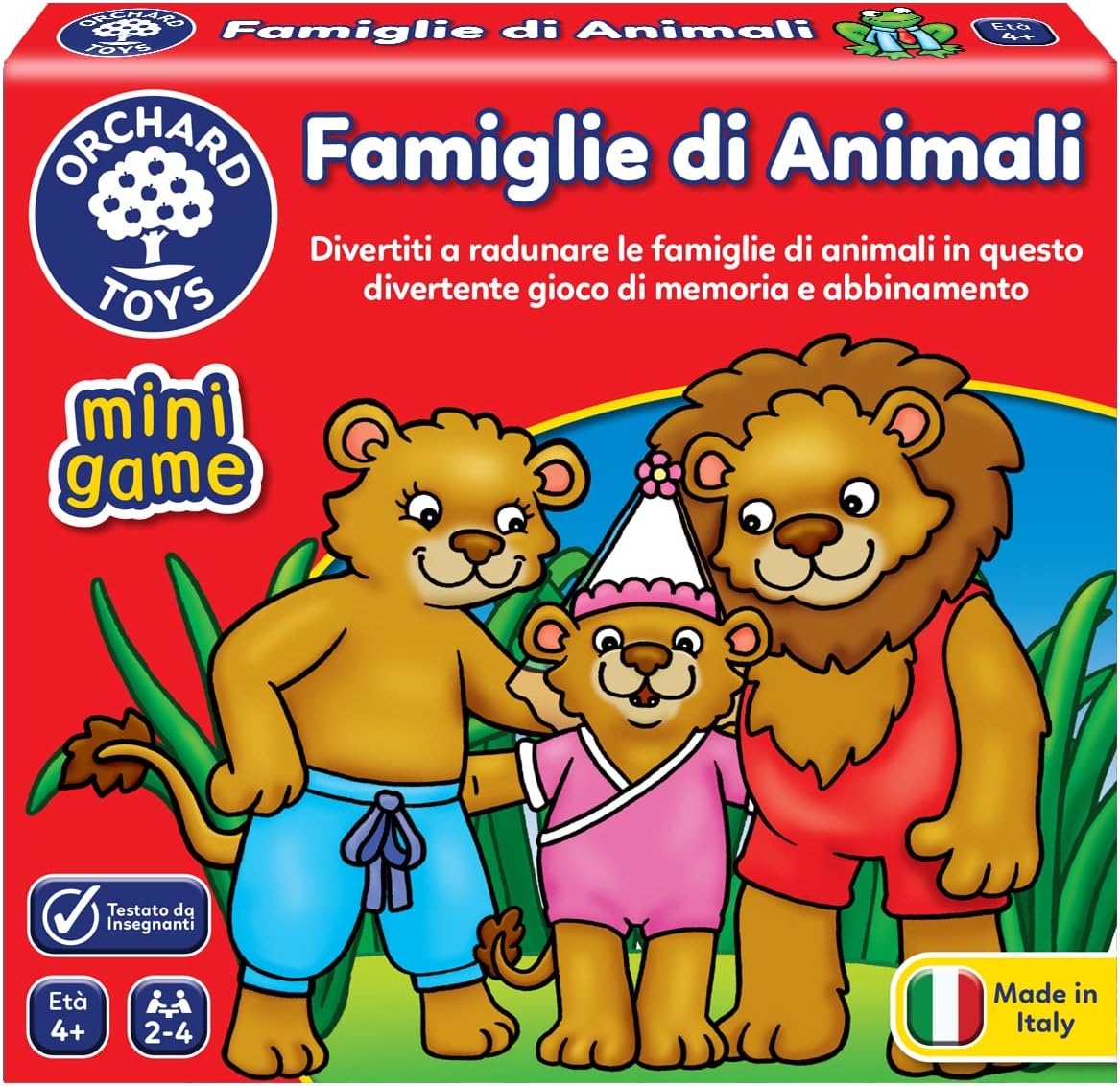 4d00b2b0fe050da6b99915f7423f985a Orchard Toys - Mini Game - Famiglie Animali - immagine 1