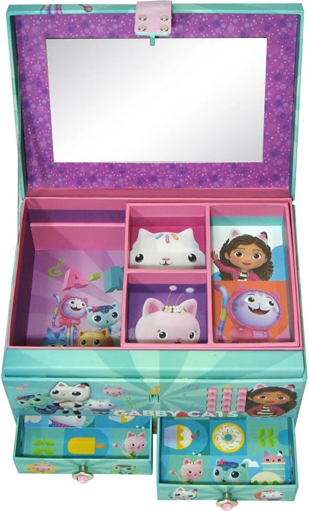 4d1336e80a0f24d1c89c34b2663ac5a3 Porta gioie Musicale Secreto Gabby's Dollhouse - immagine 1