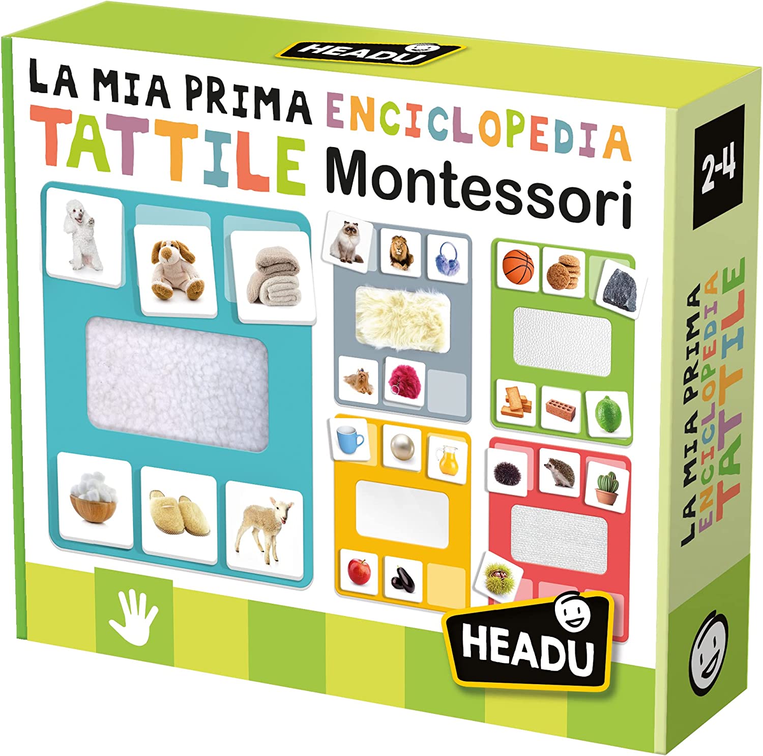 4d24cf182e6f8c10e90a2b36ad259079 Headu La mia prima Enciclopedia Tattile Montessori - immagine 1