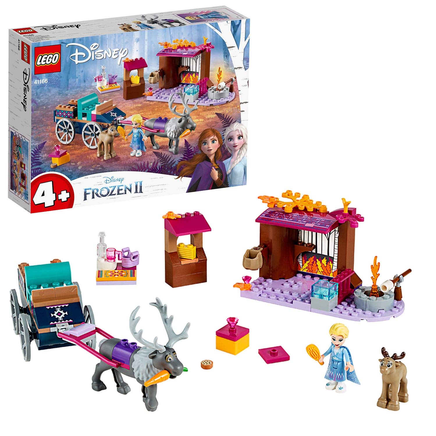 4d2ad15cd97eeda2a6175d8880f885ee Lego Frozen 2 L'avventura sul carro di Elsa - immagine 1