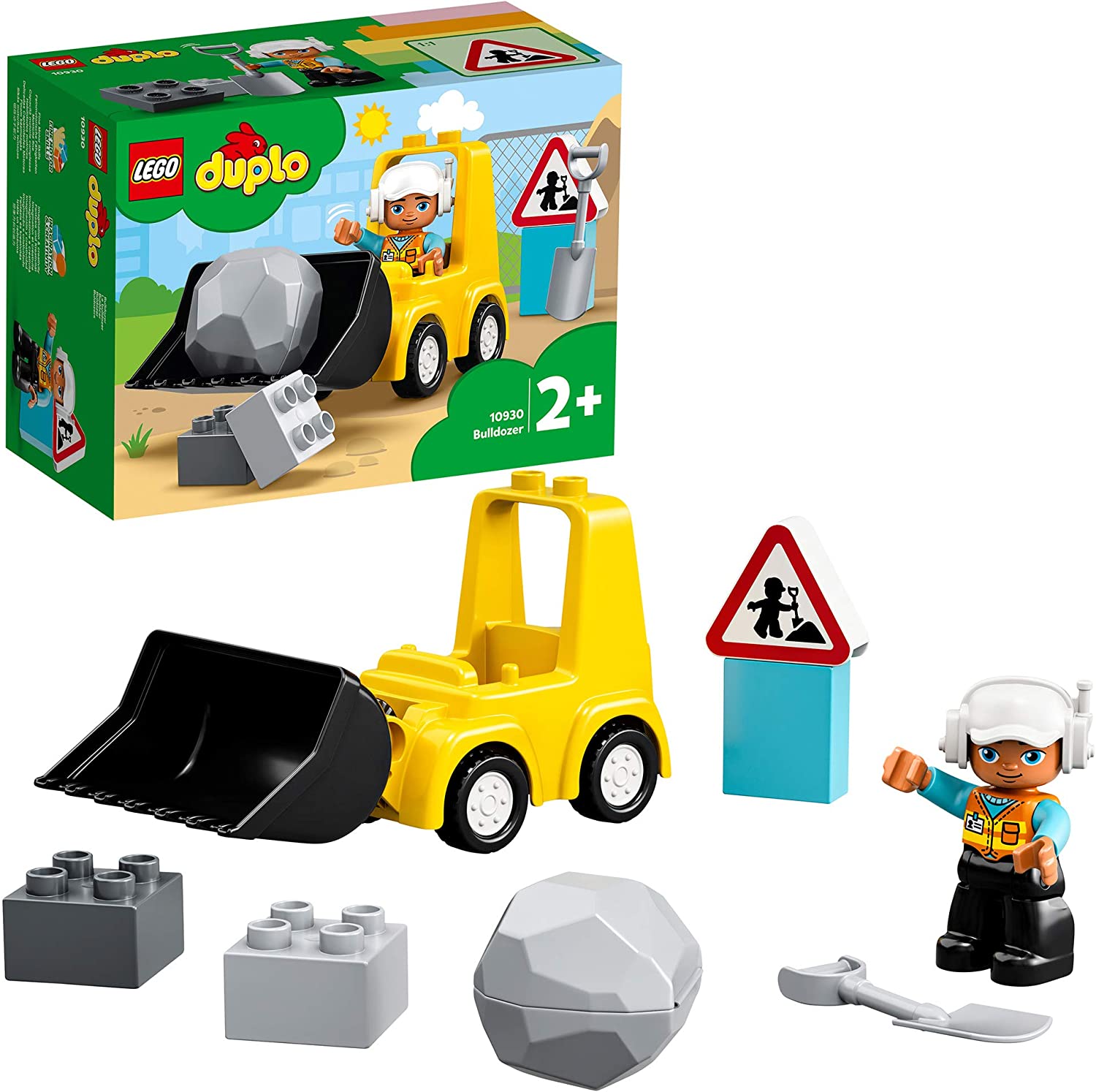 4d9b3ca21936a6c0f0a915a5a67fb3a2 Lego Duplo Bulldozer - immagine 1