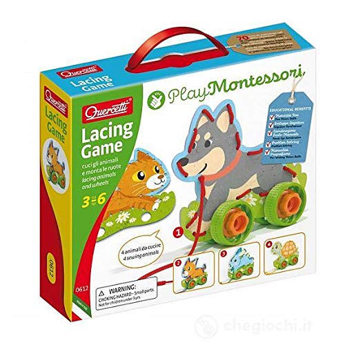 4df203ecb4181c9ef265054d681f20bb Quercetti Play Montessori Lacing Game - immagine 1