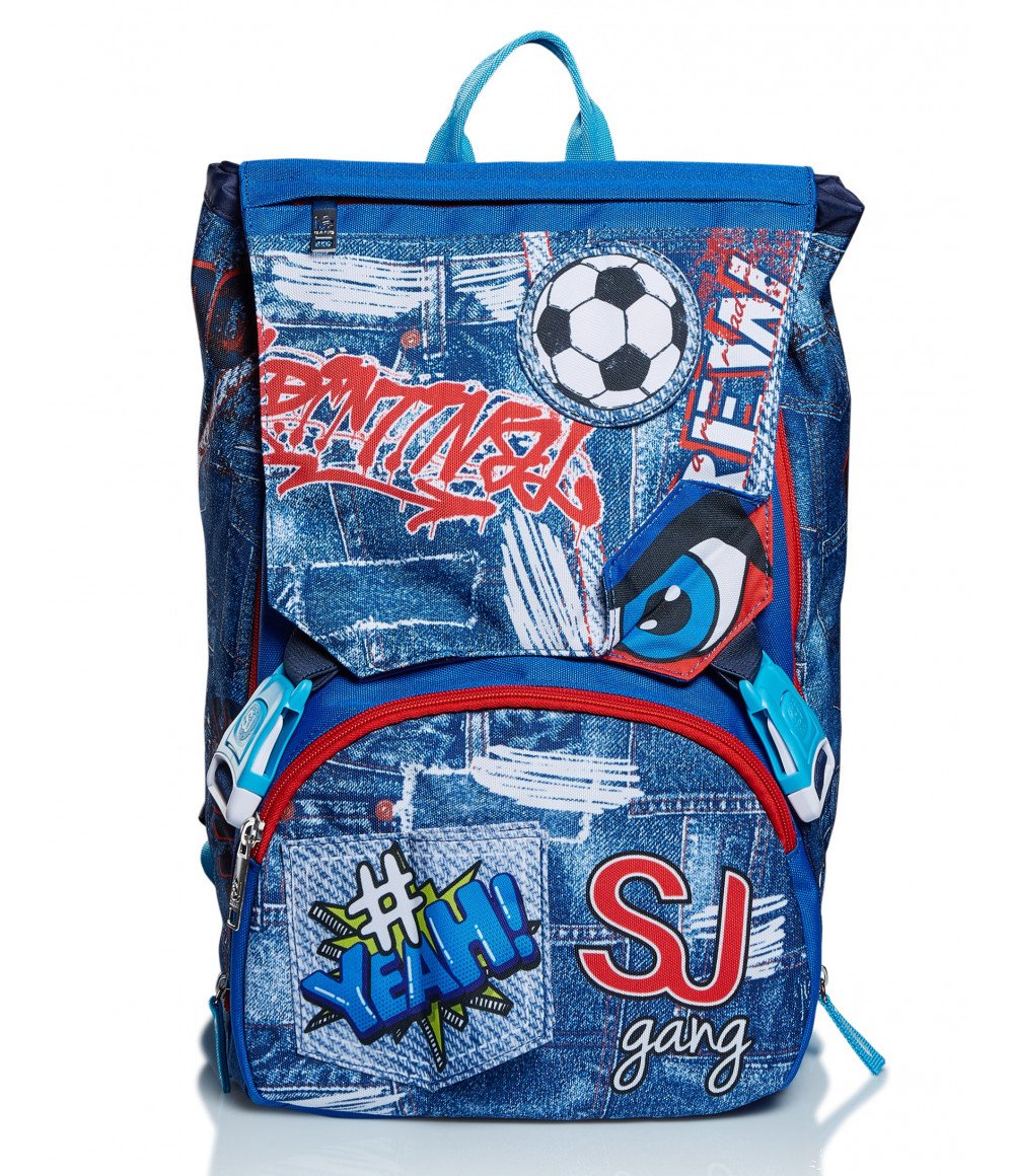 4e63f53423f20d7051f4a18cf5f400b2 Zaino Sdoppiabile Big Seven Facce New da SJ Boy - immagine 1