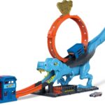 Hot Wheels Pista Sfreccia sul T-Rex