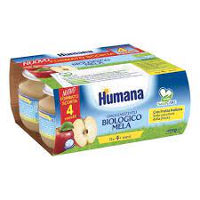 4f22caec893c954df711b615155eb1b6 Humana Omogeneizzato Bio Mela Gr.100x4 - immagine 1