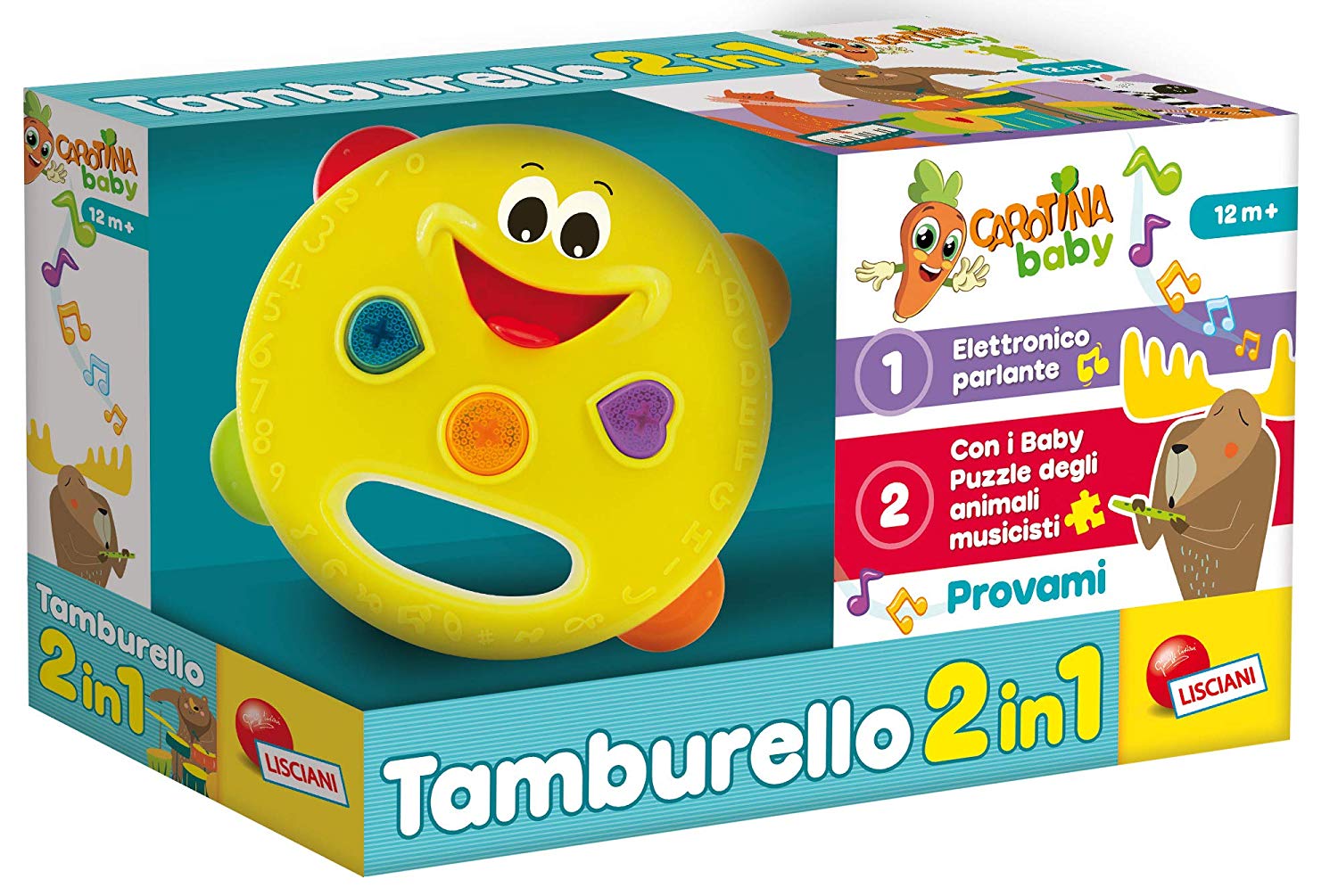 4fb4184eb3867c15ad661c481f736cec *Carotina Baby Tamburello 2 in 1 - immagine 1