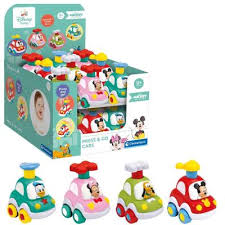 4ff1317676c0d97e71022b2ea66e2c2c Clementoni Disney Baby Macchinine Press&Go - immagine 1