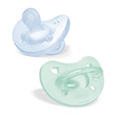4ff493b12446be3eb4b77019458666bc CHICCO GOMMOTTO PHYSIO SOFT AZZURRO 2-6M 2PZ - immagine 1