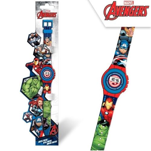 5070c7ff74ed6d2cc917b1f2441ff8ef Orologio Digitale Avengers - immagine 1