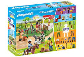 50d5fbd23c3d9be45447abb205d83106 PLAYMOBIL My Figures Ranch dei Cavalli - immagine 1