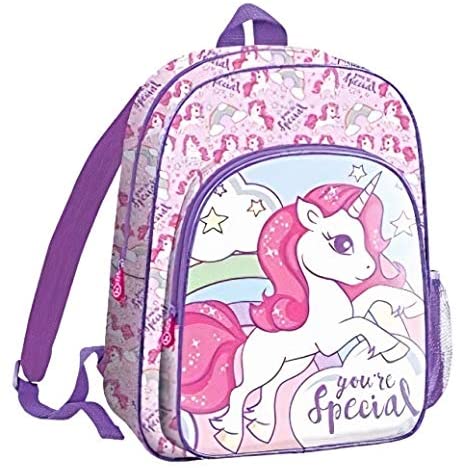 50e584b8d6557a724186b6a76c5b4c64 Zaino Asilo Unicorno cm.36 - immagine 1