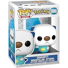 523b4a40d67c829a67547f68a4e37422 FUNKO POP Games: Pokemon- Oshawott (EMEA) - immagine 1