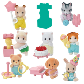 52aa22cf29e4883d9cda246c6f12709a Sylvanian Families Bustine Baby serie Party - immagine 1