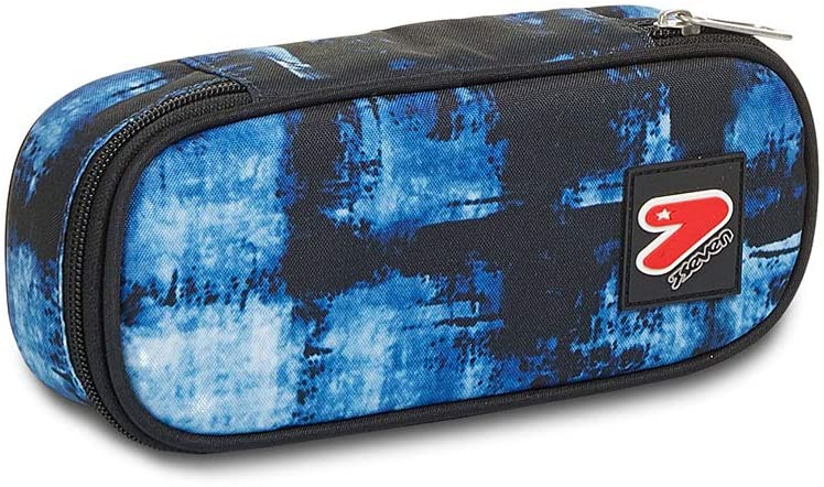 52b10751180f53ccce89ea31e8fb9240 PENCIL BAG ROUND PLUS § SEVEN CHECK TYE AND D - immagine 1