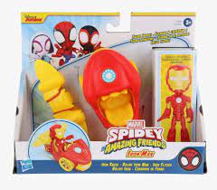 533d3b0ceb2e6f1e6a411c385cfc77d0 Spidey - Veicolo con personaggio Iron Racer - immagine 1