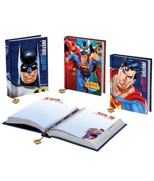 5374cdf8fd62196e7bdac6580ebecdf9 JUSTICE LEAGUE diario standard 12 mesi - immagine 1