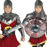 Guirca Set scudo e spada medievale gonfiabile