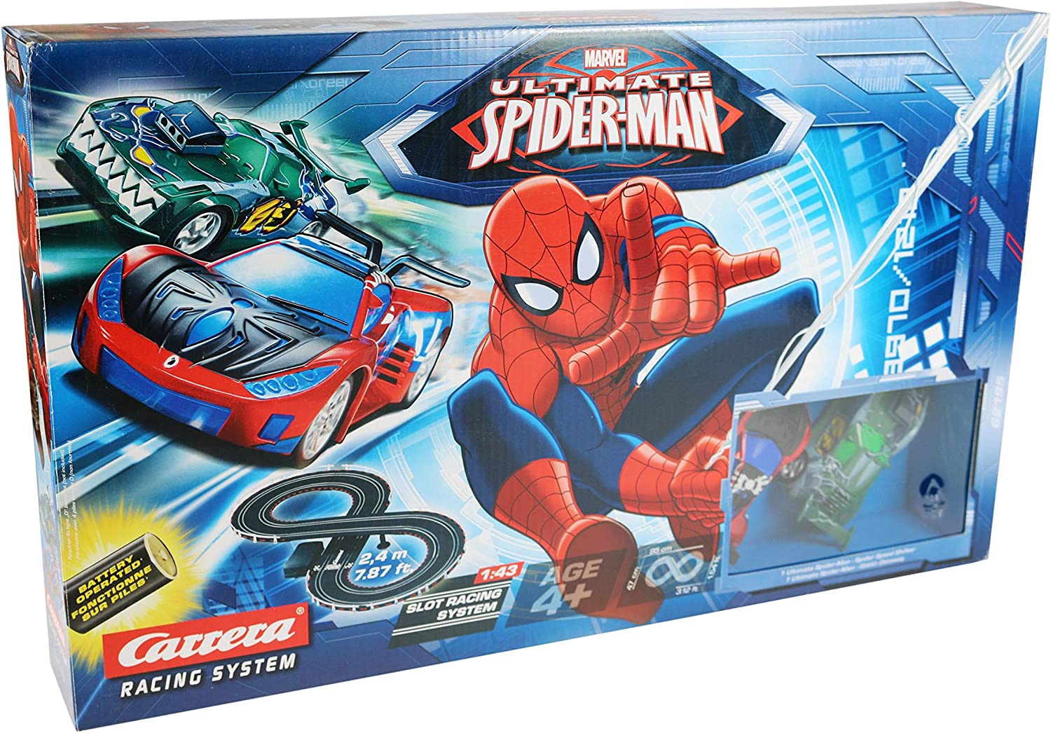 557d2c899076643929e1f26bd0a65367 Pista Carrera Spiderman Ultimate - immagine 1