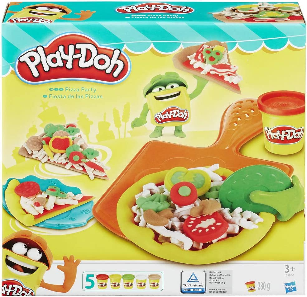 55e57a38940d191e8a893961d3206b17 Play Doh Pizza Party Value - immagine 1