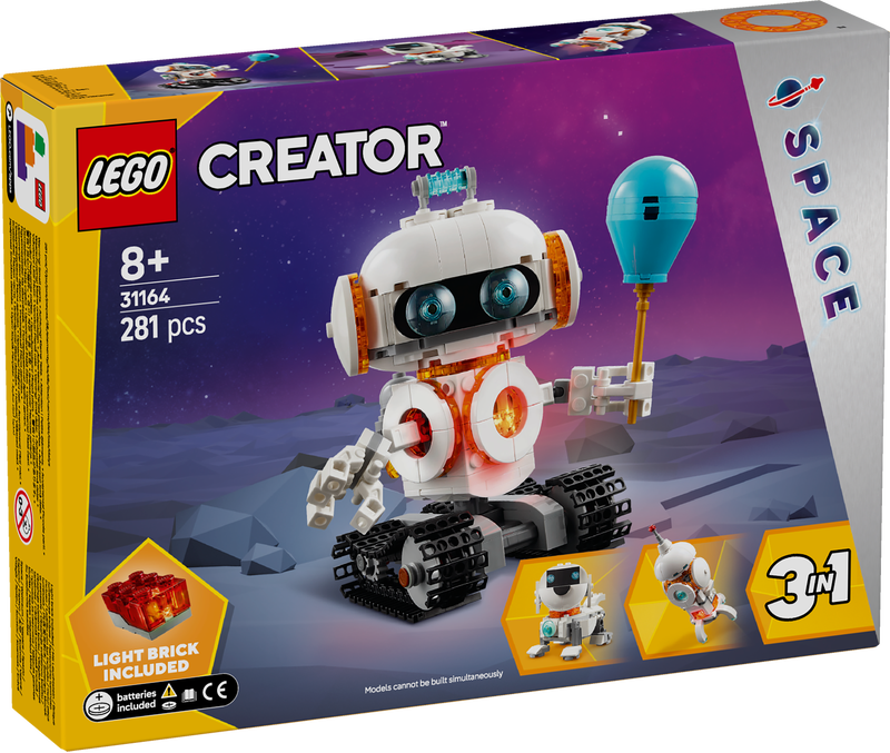 55e6c29f4e71411281f4b245baa1ede1 Lego Creator Robot spaziale - immagine 1