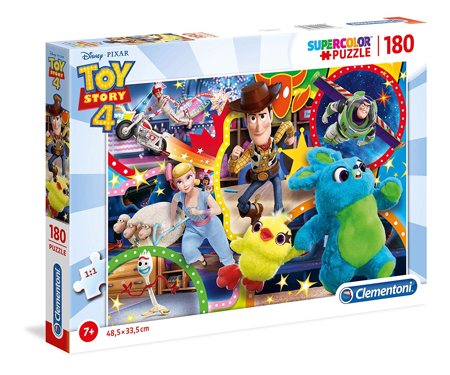 5612441e83326c841c525127d7296c92 Clementoni Puzzle 180 pz. Toy Story 4 - immagine 1