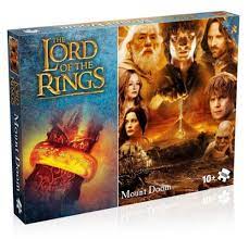 569eeadbbcee3c4f661ae65202dfaaab Puzzle 1000 pz. Il Signore degli Anelli - Mount Doom - immagine 1