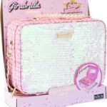Girabrilla Maxi Valigetta Make Up Tweed Case White