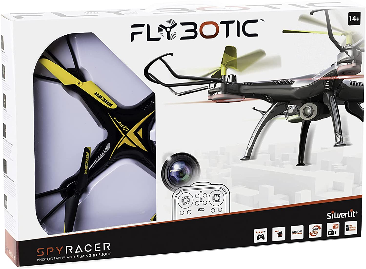 57112d0986ce1cdc210cdb885c9c6e00 Flybotic Drone Spy Racer - immagine 1
