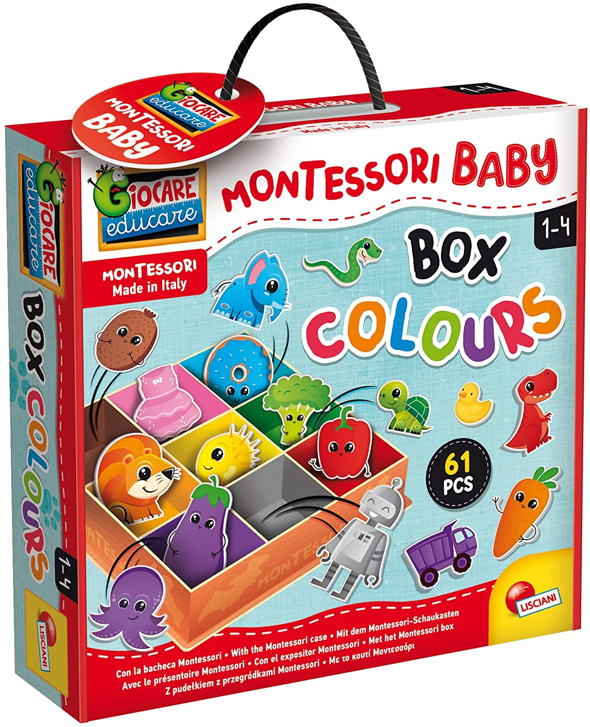 572fcf4a1cd9c20b12e0870f363a218a Lisciani Montessori Baby Color Box - immagine 1