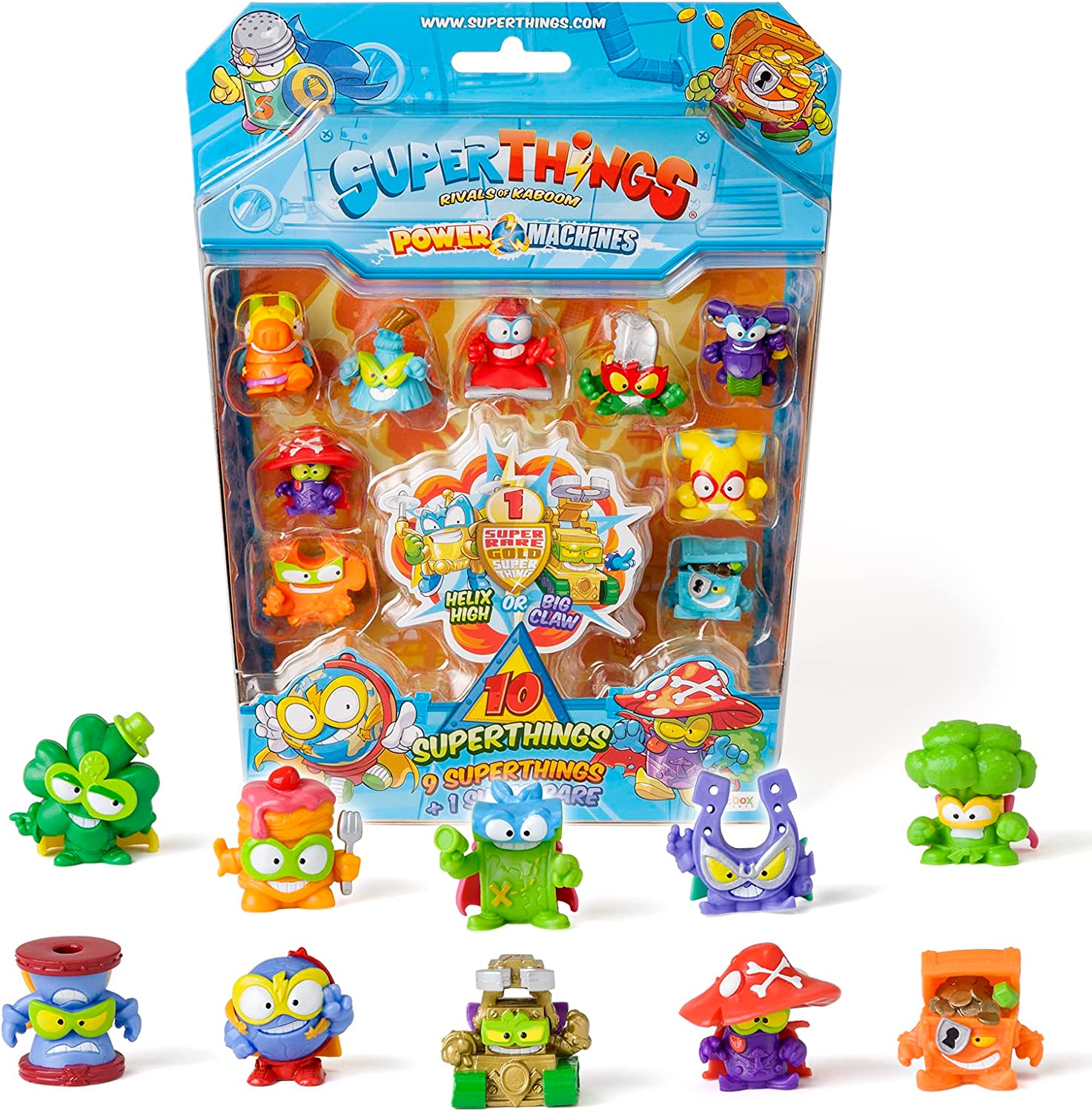 5735262f92ce3c2b577c345517bd3a15 SUPERTHINGS POWER MACHINE - 10 Figurine - immagine 1