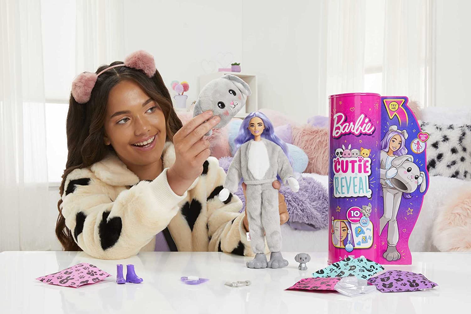 57542511c6501c26186e3995bb472a63 Barbie Cutie Reveal Serie 1 - immagine 1