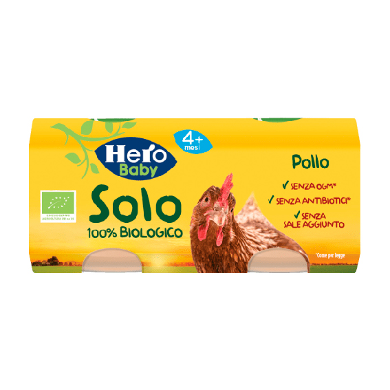 575573bce22a92a8624a587a14184408 Hero Omogeneizzato Bio Tacchino Gr.80x2 - immagine 1