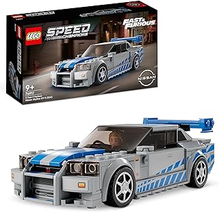57585dec1eedbd386375f050fc42f042 Lego Speed Champions 2 Fast 2 Furious Nissan Skyline GT-R (R34) - immagine 1