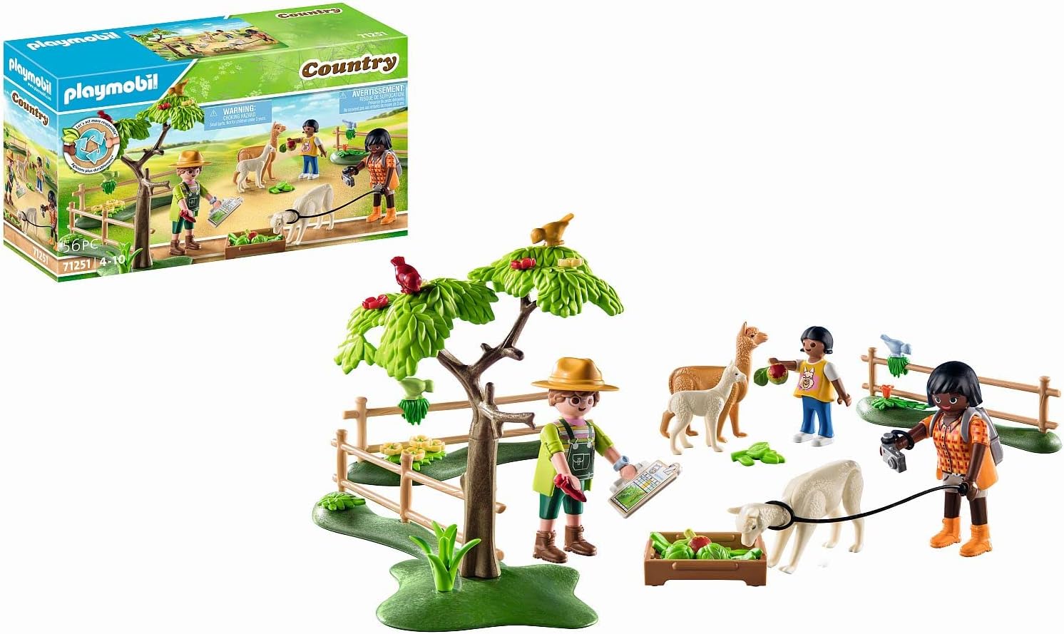 58367fdb0c3f1437c2e82d3601c56f5a PLAYMOBIL GITA CON GLI ALPACA - immagine 1